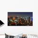 Dubai Night Scene Wall Decal