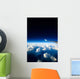 Airplane with Wing Wall Decal Design 2