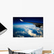Airplane with Wing Wall Decal Design 1