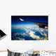 Airplane with Wing Wall Decal Design 1