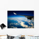 Airplane with Wing Wall Decal Design 1