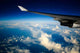 Airplane with Wing Wall Decal Design 1