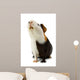 Guinea Pig Isolated on White Wall Decal