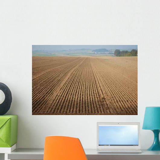 Field Autumn Wall Decal Design 2