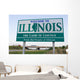 Illinois Welcome Sign Wall Mural