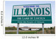 Illinois Welcome Sign Wall Mural