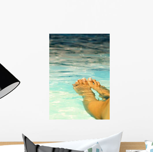 Exotic Pool Wall Decal