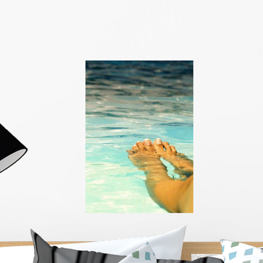 Exotic Pool Wall Decal