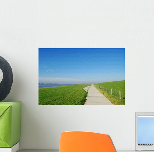 Floodplains and Hiking Trail Wall Decal
