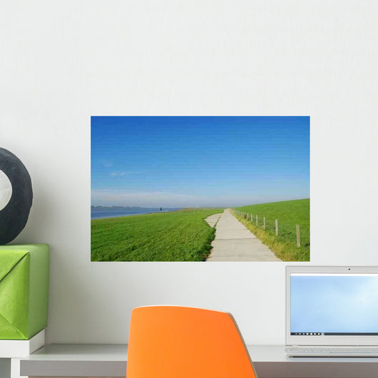 Floodplains and Hiking Trail Wall Decal