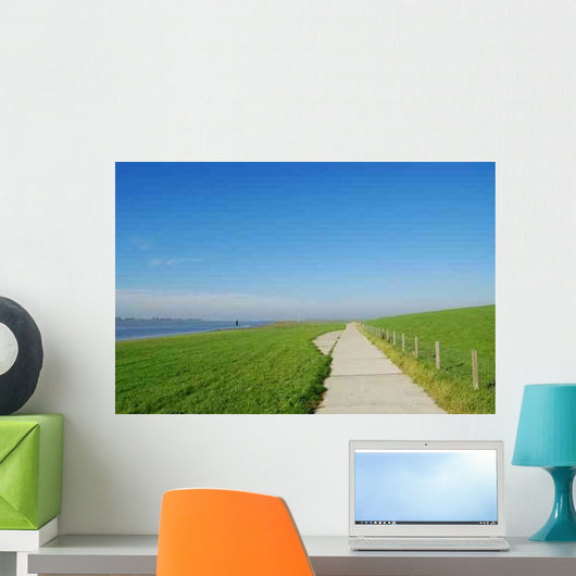 Floodplains and Hiking Trail Wall Decal