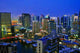 Dubai Skyline Night Scene Wall Decal