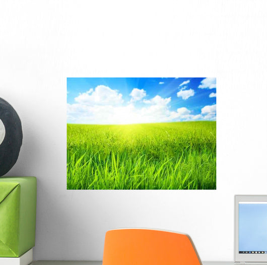 Spring Grass Wall Decal