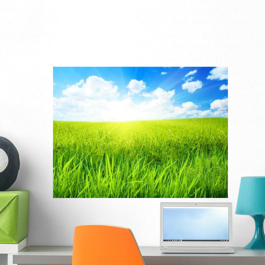 Spring Grass Wall Decal