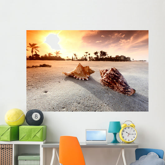 shell Wall Mural