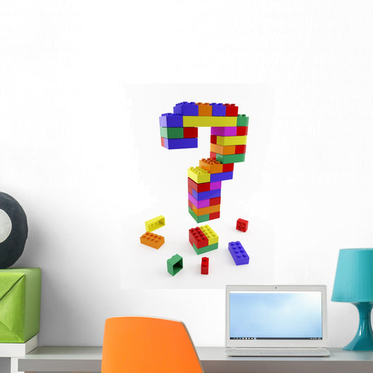 question structure lego Wall Decal