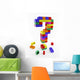 question structure lego Wall Decal