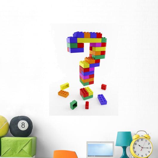 question structure lego Wall Decal