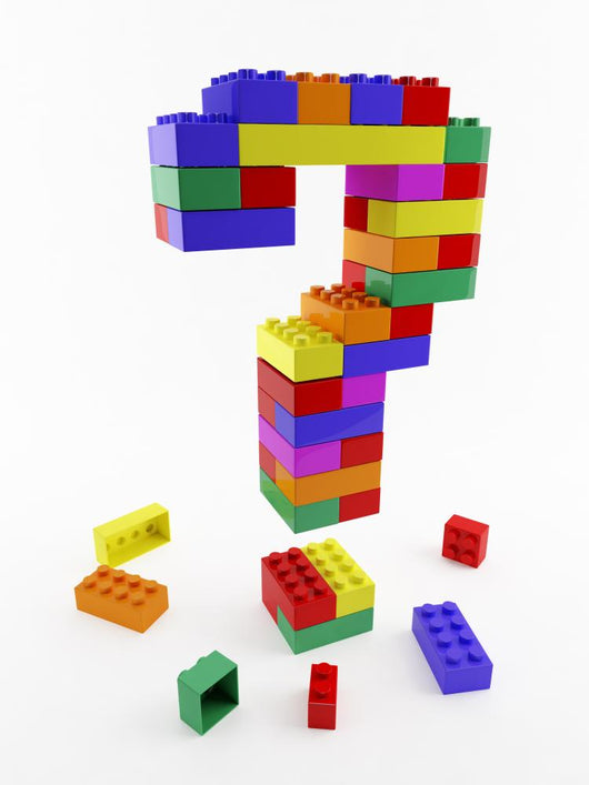 question structure lego Wall Decal