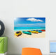 Tropical beach Wall Mural