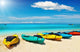 Tropical beach Wall Mural