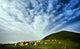 Camping tents Wall Mural