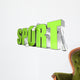 Sport Letter and Equipment Wall Decal