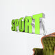 Sport Letter and Equipment Wall Decal