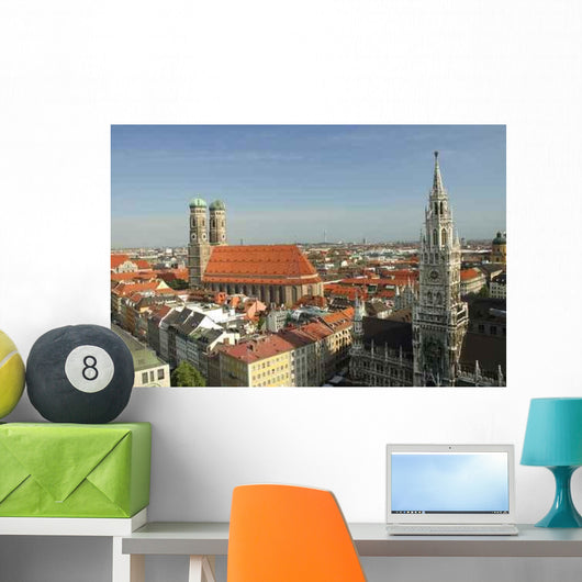 Munich Landmark Wall Decal