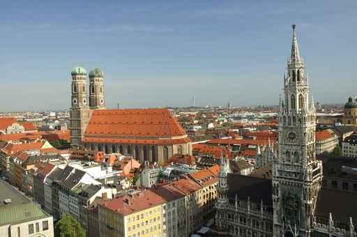 Munich Landmark Wall Decal