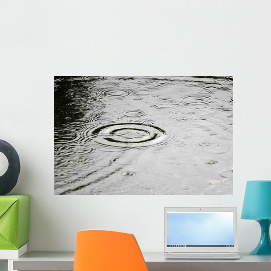 Rain Wall Decal