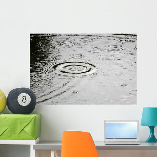 Rain Wall Decal