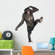 monkey monkeying  and screaming on one foot Wall Decal