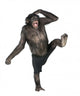 monkey monkeying  and screaming on one foot Wall Decal