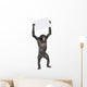 protesting monkey Wall Decal