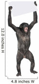 protesting monkey Wall Decal