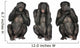 Three Wise Monkeys Wall Decal