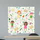 School seamless pattern Wall Mural