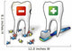 Healthy and Unhealthy Teeth Wall Decal
