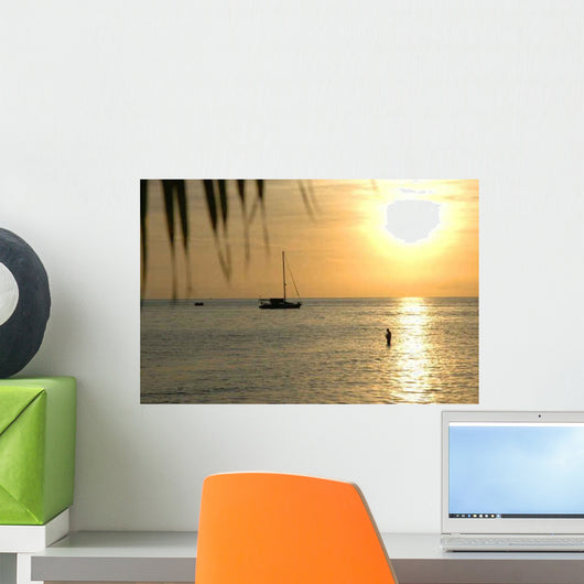 Bali Sunset Wall Decal