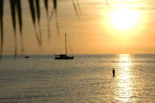 Bali Sunset Wall Decal