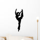 Female Silhouette Wall Mural