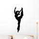 Female Silhouette Wall Mural