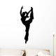 Female Silhouette Wall Mural