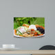 Casado  - traditional  food in Costa Rica Wall Mural
