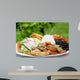 Casado  - traditional  food in Costa Rica Wall Mural