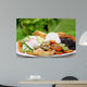 Casado  - traditional  food in Costa Rica Wall Mural