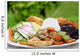 Casado  - traditional  food in Costa Rica Wall Mural