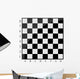 Chessboard Black and White Wall Mural