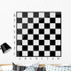 Chessboard Black and White Wall Mural